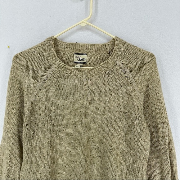Bass Knitted Pullover Sweater Women’s Small Beige - Picture 2 of 9